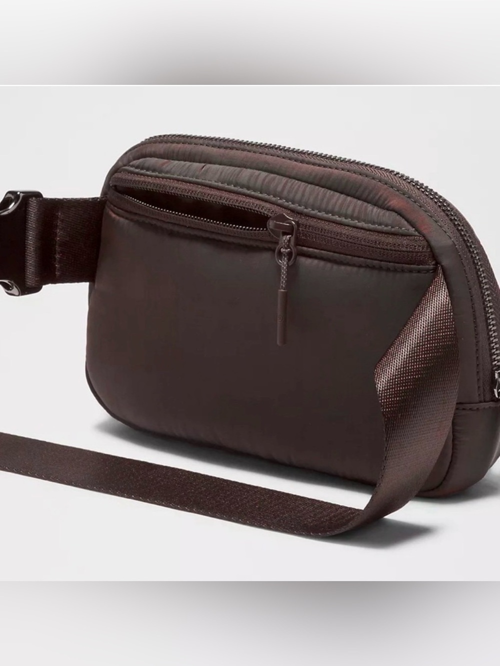 Lululemon Wunder Puff Iridescent Everywhere Belt Bag 1L - Heathered Espresso - Picture 3 of 15